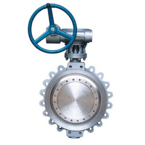 Gearbox Operated Butterfly Valve, Lug Ends, 16 Inch